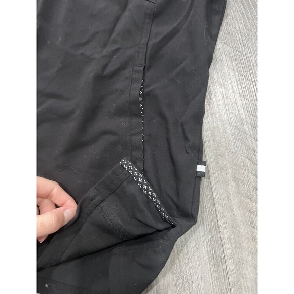 Koi Basics Womens Stretch Scrub Black V Neck Short Sleeve Pockets Size S - Picture 3 of 6